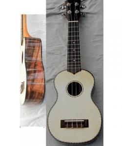Quality 21&quot;  concert Ukulele Spruce solidwood four string guitar high quality AGUL23 for sale