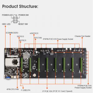Quality Mini Ng Tc-D37 S37 Motherboard For CPU Set 8 Video Card Slot For Ddr3 Memory Integrated Vga Interface Low for sale