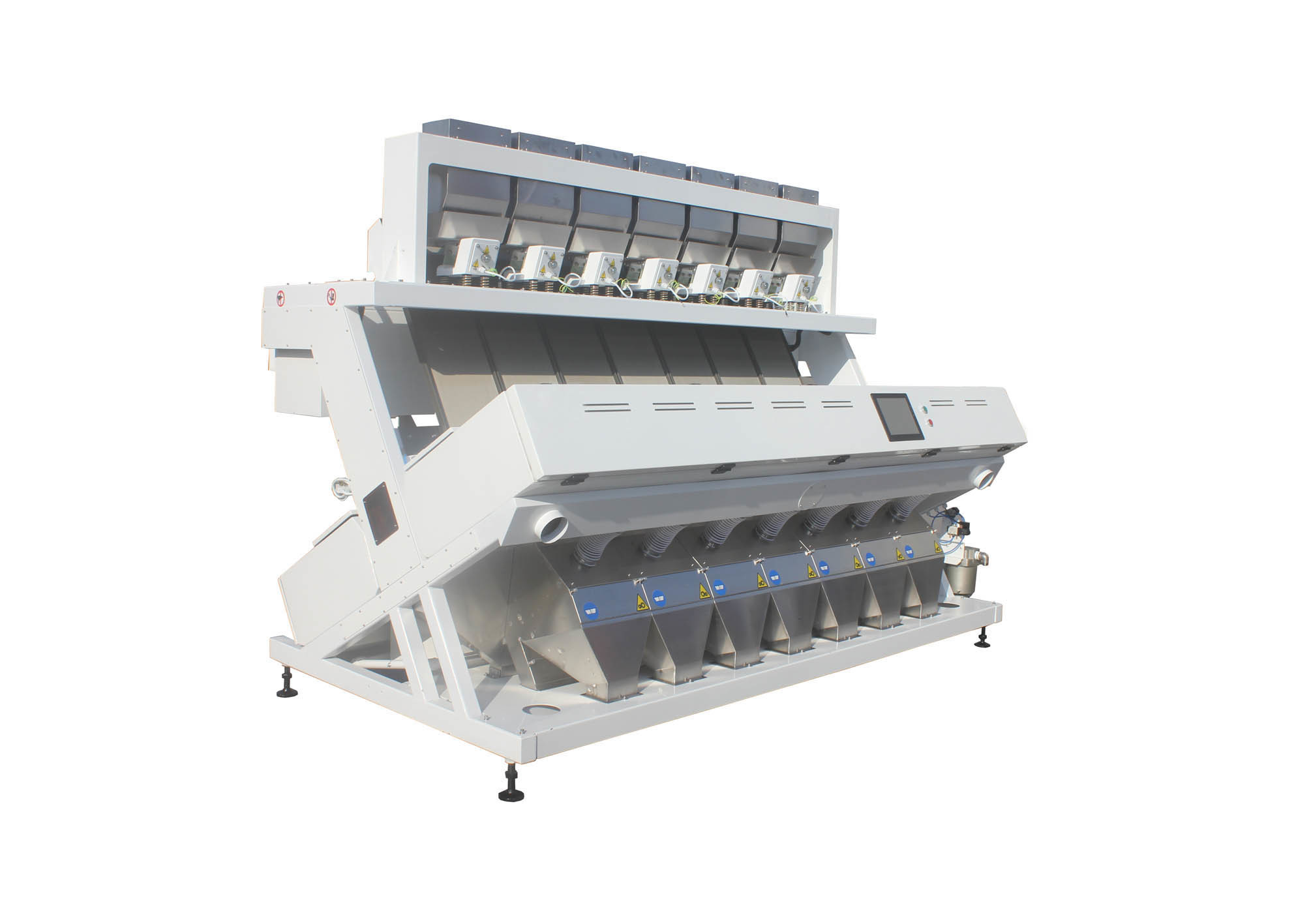 Quality Seeds CCD Color Sorter Machine / Rice Sorting Machine With Low Carryover for sale