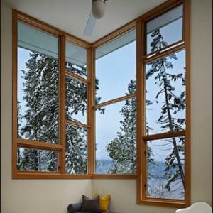 Quality White/Grey/Grown/Black/Wooden Color Fixed Aluminum Window for sale