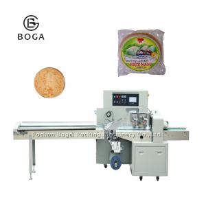 Quality Horizontal High Speed Flow Wrapper Vietnam Pancakes Rolls Packing 220V for sale