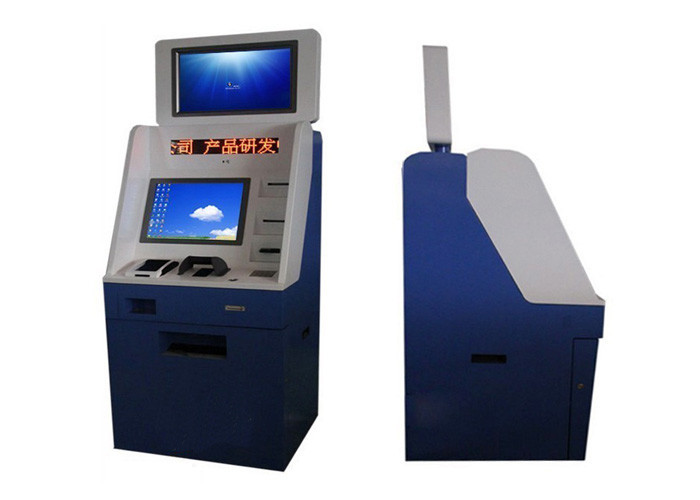 Quality Bank 19&quot; LCD Digital Signage Kiosk ATM With Cash Register / Card Reader for sale