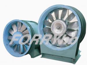 Quality TVF series Axial fan Blower for Tunnel/Metro Ventilation with cast aluminum impeller for sale