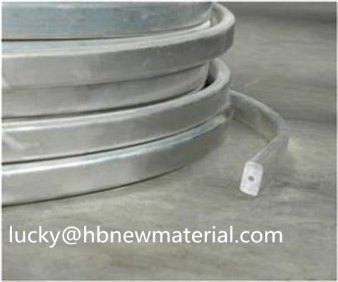 Quality ISO Extruded Magnesium Ribbon Anode For Well Coated Buried Pipelines for sale