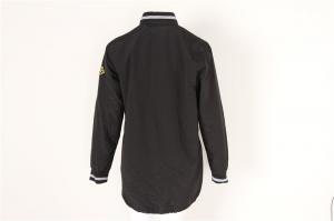 Quality Matel Zipper Rib Cuff Longline Parka Coat Womens 69% Rayon 27% Nylon for sale