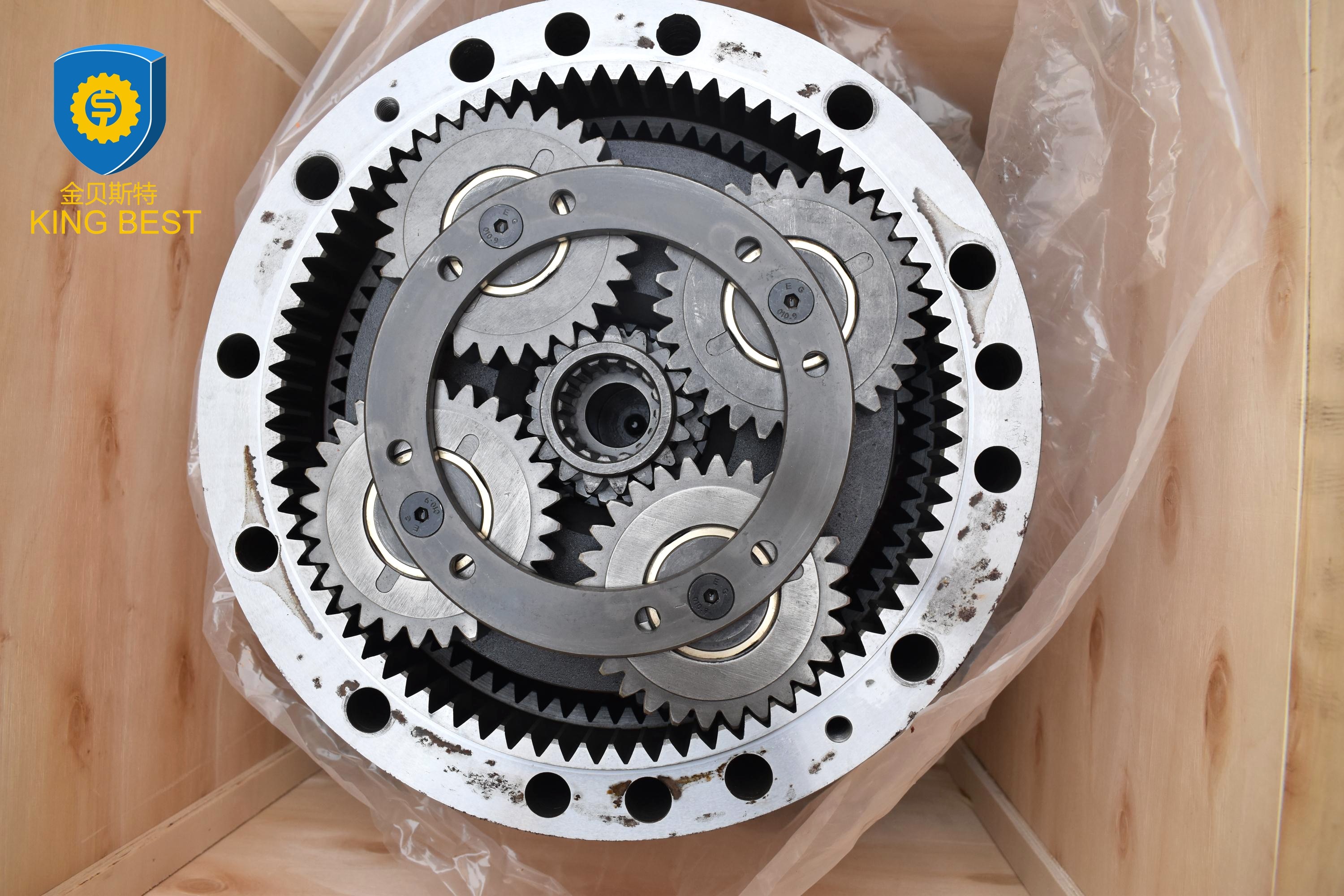 Quality R300-9S  Hyundai Swing Gearbox For Construction Machinery Parts for sale