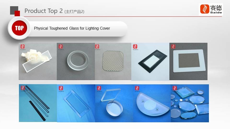 custom 2-6mm tempered Silk-Printed Glass/Screen Printing Glass for LED-backlit LCD flat panel display