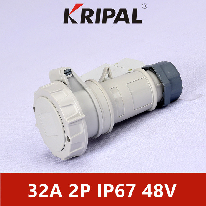 Quality IP67 48V Industrial Waterproof Low Voltage Connector IEC Standard for sale