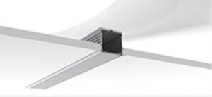 Quality Corner Channel Aluminum Extrusion Profile For LED Wall Linear Recessed Light for sale