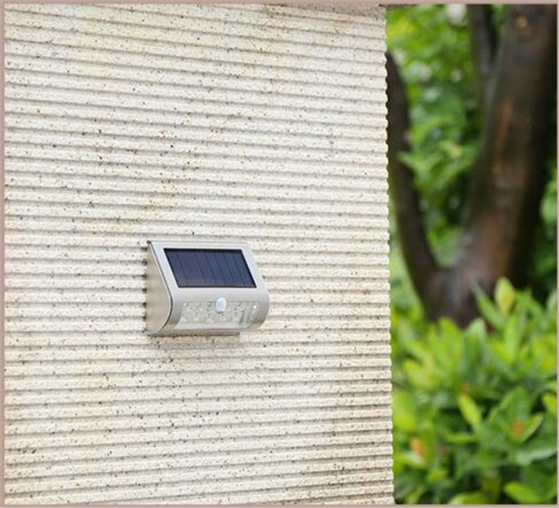 Quality 3.2V 9PCS SMD2835 LED Solar Wall Light With Sensor for sale