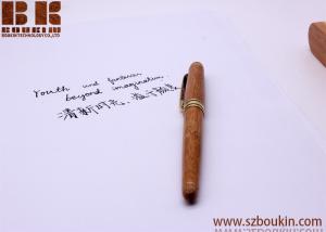 Quality wooden pen with box custom engraving printing logo advertising promotional gift 145cm*11cm for sale
