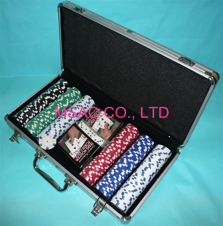 Quality MS-Chip-13 Aluminum Chip Case Black Color Poker Chip Display Case For Packing Chippers for sale