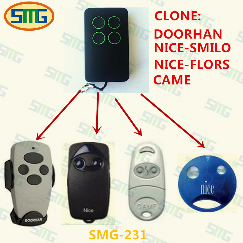 Quality SMG-231 280-868MHZ HOPPING CODE Russia marketDOORHAN,CAME,NICE.marantec CLONE REMOTE CONTROLLER for sale