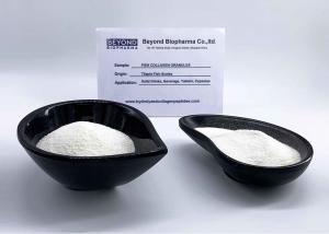 China Food Grade Marine Fish Collagen Powder / Fish Skin Collagen 90% Content on sale