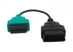 High Accuracy OBDII OBD2 Extension Cable 26AWG Obd Extension Lead