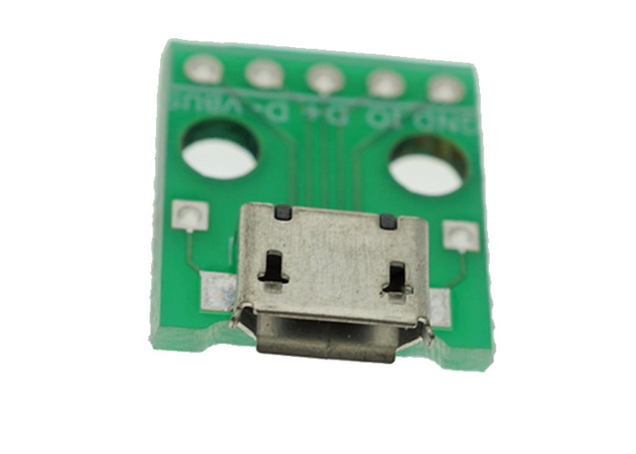 Quality 2.54mm Pin Arduino Sensor Module Micro USB To Dip Female Socket B Type With Soldering Adapter Board for sale