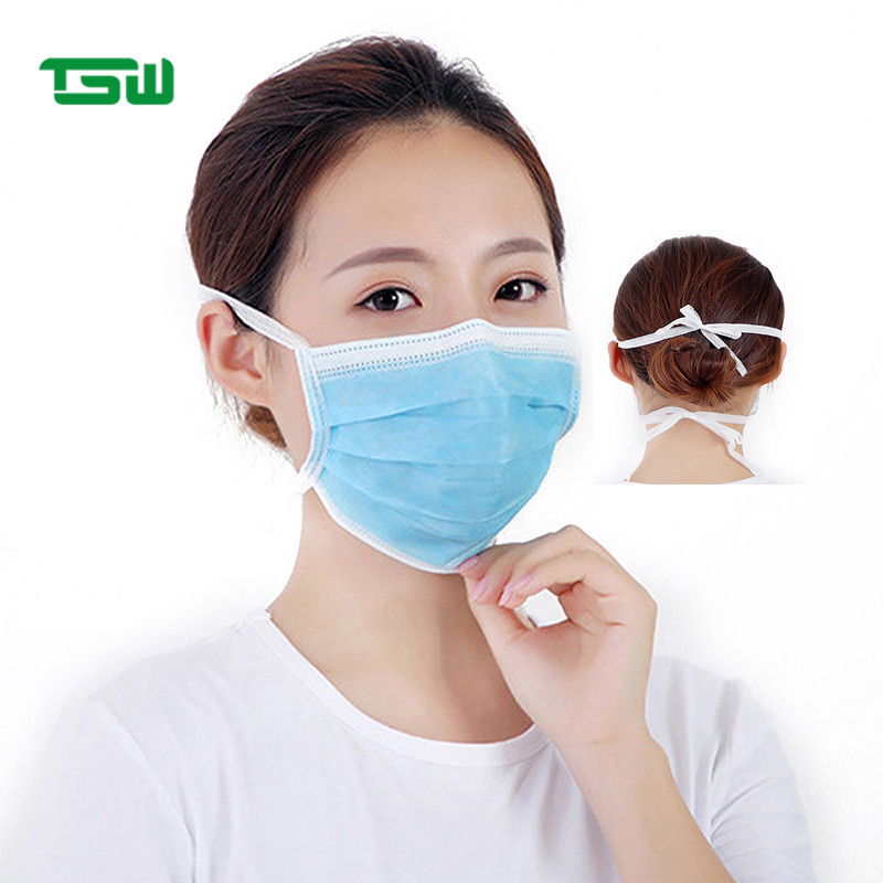 Buy cheap TYPE IIR PFE 99% PP Meltblown Tie On Surgical Face Mask from wholesalers
