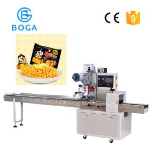 Quality Instant Noodle Horizontal Pillow Packing Machine Electric Driven Pillow Type for sale