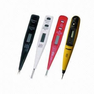 Quality LCD Display Digit Voltage Tester with AC/DC Test Function, Range from 12 to 250V  for sale