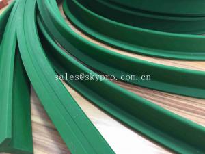 Quality Low Noise Food Grade Transmission Parts Anti-slip High Tensile Green Industrial Conveyor Belt Cleat for sale