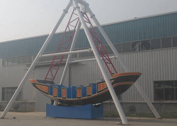 Quality Corrosion Resistence Pirate Ship Amusement Ride Gorgeous Color For Life Square for sale