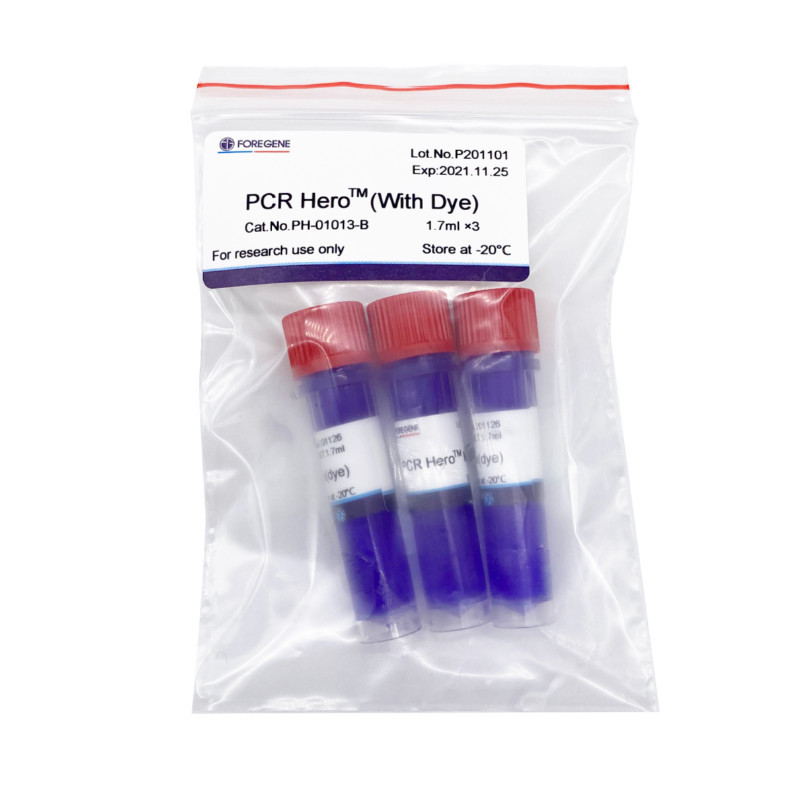 PCR Hero (With Dye) kit ultra-fast 2 x PCR premix system for basic research in life sciences and medicine for sale