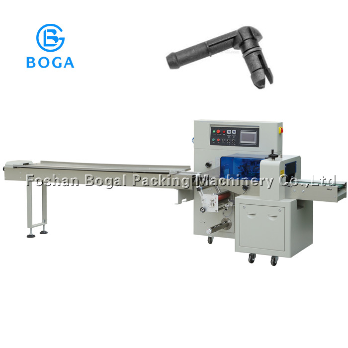 Quality Automatic Horizontal Flow Wrapper Radiator Nipple Flow Bag Packing 220V for sale