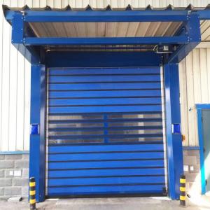 Quality Wind Load Areas Industrial Security Door With Standard Galvanized Steel Door Frame for sale