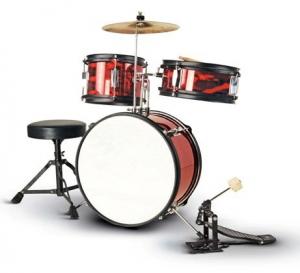 Quality Low level cheap Practise PVC series 3 drum set/Percussion promotion -Z343S-801 for sale
