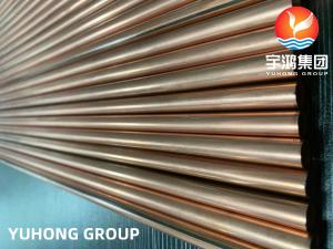 Quality COPPER COATED BUNDY TUBE CARBON STEEL SINGLE / DOUBLE WALL STEEL REFRIGERATION for sale