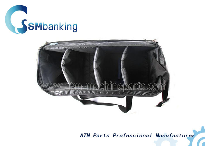 Quality Automated Teller Machine Components Black Cassette Bag With Four Cassette for sale
