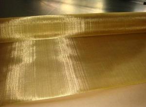 Quality 150mesh Brass Wire Mesh, 0.06mm Wire, 1.0m Width, Used for Liquid Filtration for sale