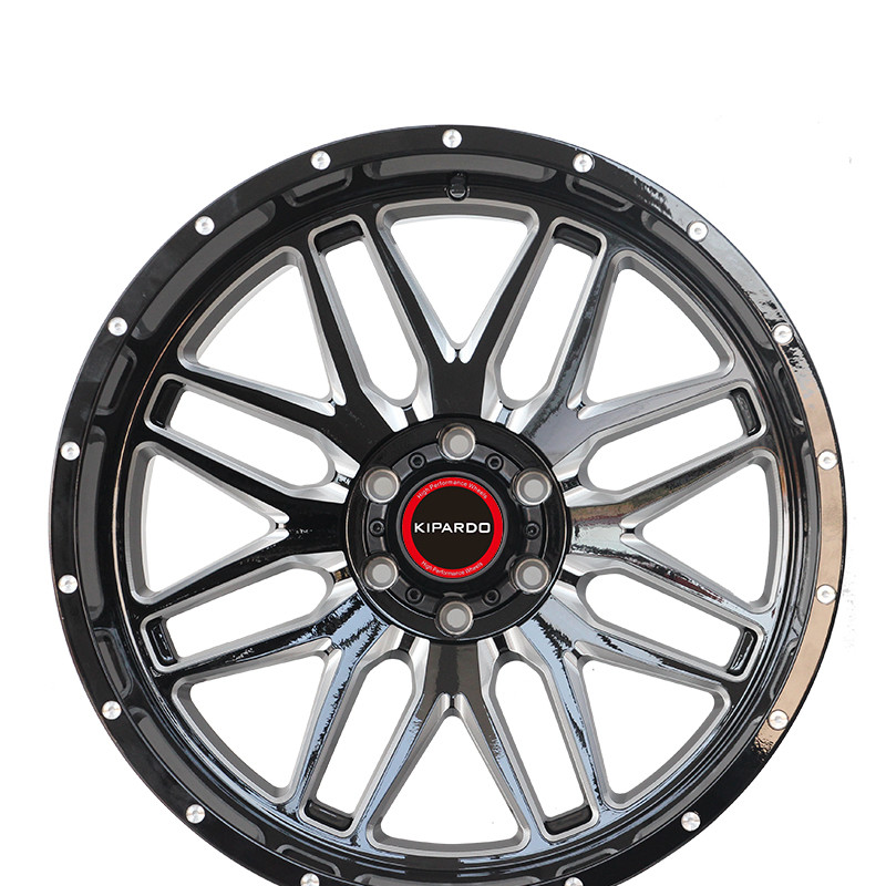 Buy Light Weight 2 Piece Forged Negative Offset 4x4 Rims at wholesale prices