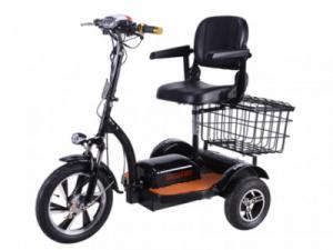 Quality 48v/500w Three Wheels Electric Handicapped Scooter with Front LED Lighting for sale