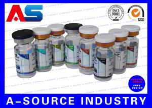 Blue Waterproof Label Printing Pharmaceutical Label Printing For Steroid Package
