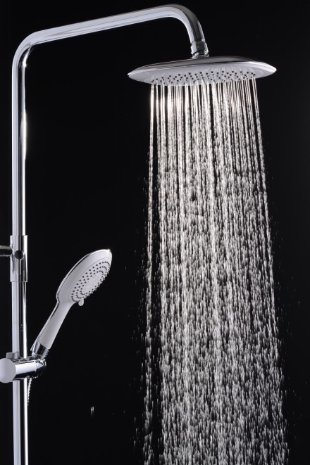 Quality Shower enclosures chroming shower tub faucet   shower kits with new design for sale