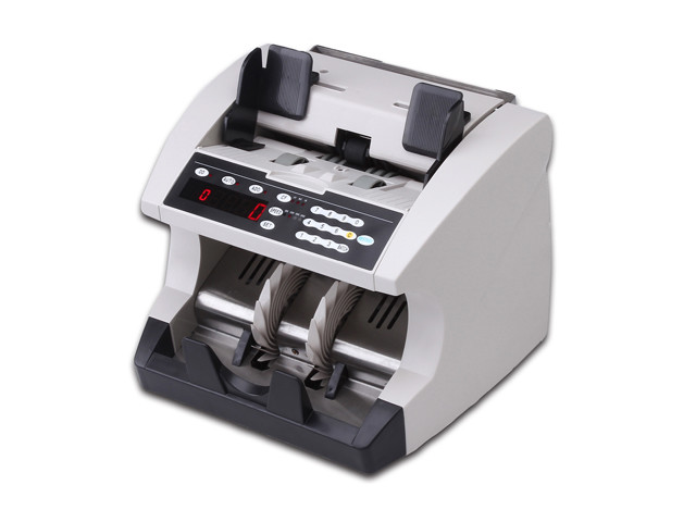 Quality FRONT LOADING COUNTING MACHINE FMD-503 with UV+MG DETECTION heavy-duty banknote counter for sale