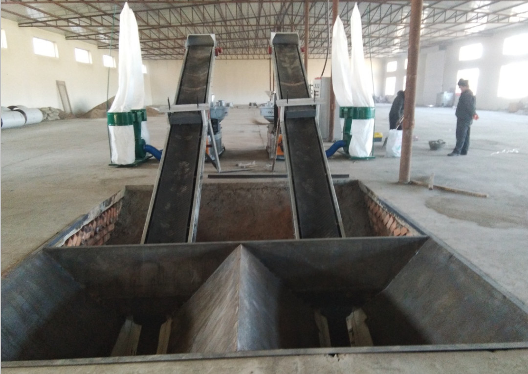 Quality PSJ Wood Sawdust Belt Conveyor Machine 0.7m/s Conveying Equipment for sale