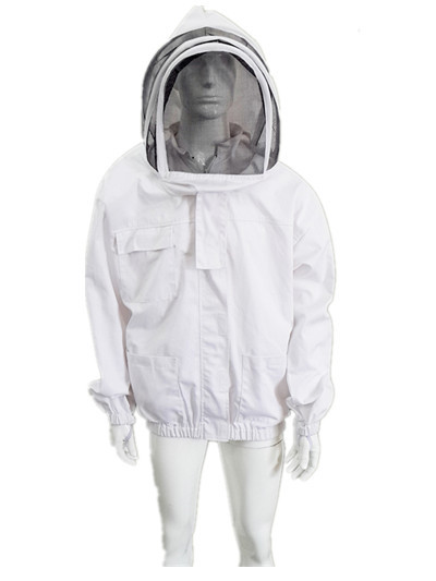 Quality Terylene Cotton Beekeeping Protective Clothing Fencing Veil   Jacket  With Protective Bee Hat  For Beekeepers for sale
