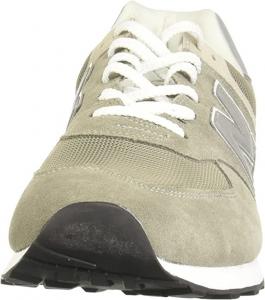Quality New Balance 574 Beige Fashion Designer Sneakers Shock Resistant for sale