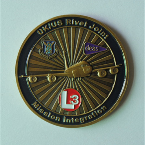 Buy Custom commemorative coin wholesale challenge coin metal souvenir coin at wholesale prices