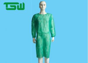 Quality 3 Layer 70gsm AAMI PB70 Isolation Gown for patient care for sale