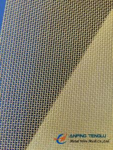 Quality 180Mesh Plain Weave Brass Mesh with 0.05 &amp; 0.06mm Wire, 36&quot; &amp; 48&quot; Width for sale