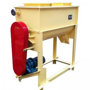 Quality SHJ100 Single Shaft Animal Feed Mixer 3KW Cattle Feed Mixer Machine for sale