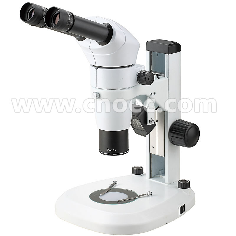 Quality Binocular LED Stereo Optical Microscope 80x With Fine Focusing Unit A23.1001 for sale