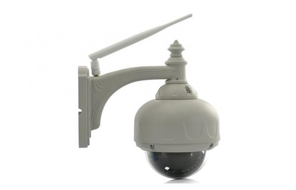 Buy Wireless Speed Dome Security Plug and Play IP Cameras PTZ , 3x Optical Zoom at wholesale prices