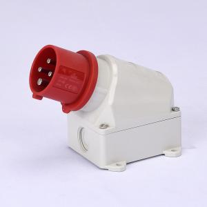 Quality UKS-D144-6 Wall Mounted Industrial Plugs With 4P 16A IP44 CEE for sale