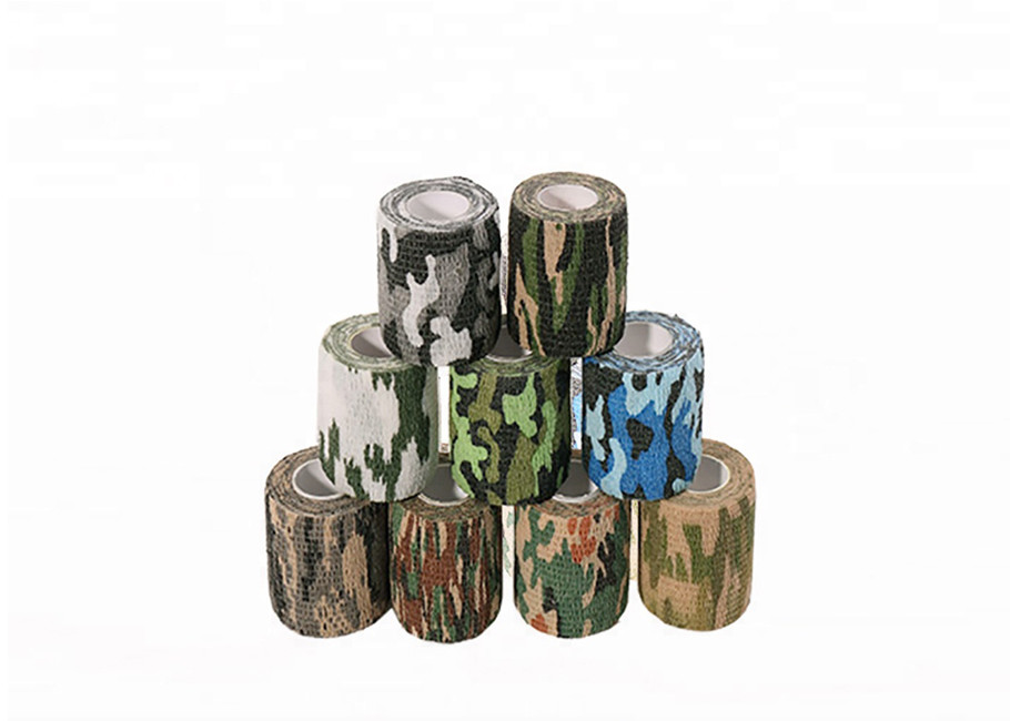 Buy cheap Free Samples Camo Designs Sports Nonwoven Cohesive Bandages For Outdoor Sports from wholesalers