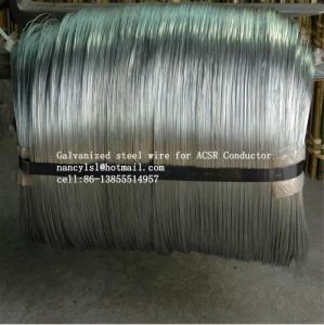 Quality 3.15mm  galvanized  steel wire for armoured cable for sale