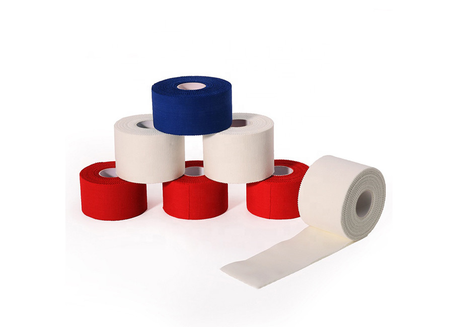 Quality Hot Melting Cotton Zinc Oxide Athletic Tape Colored K Tape Sports Muscle Tape for sale